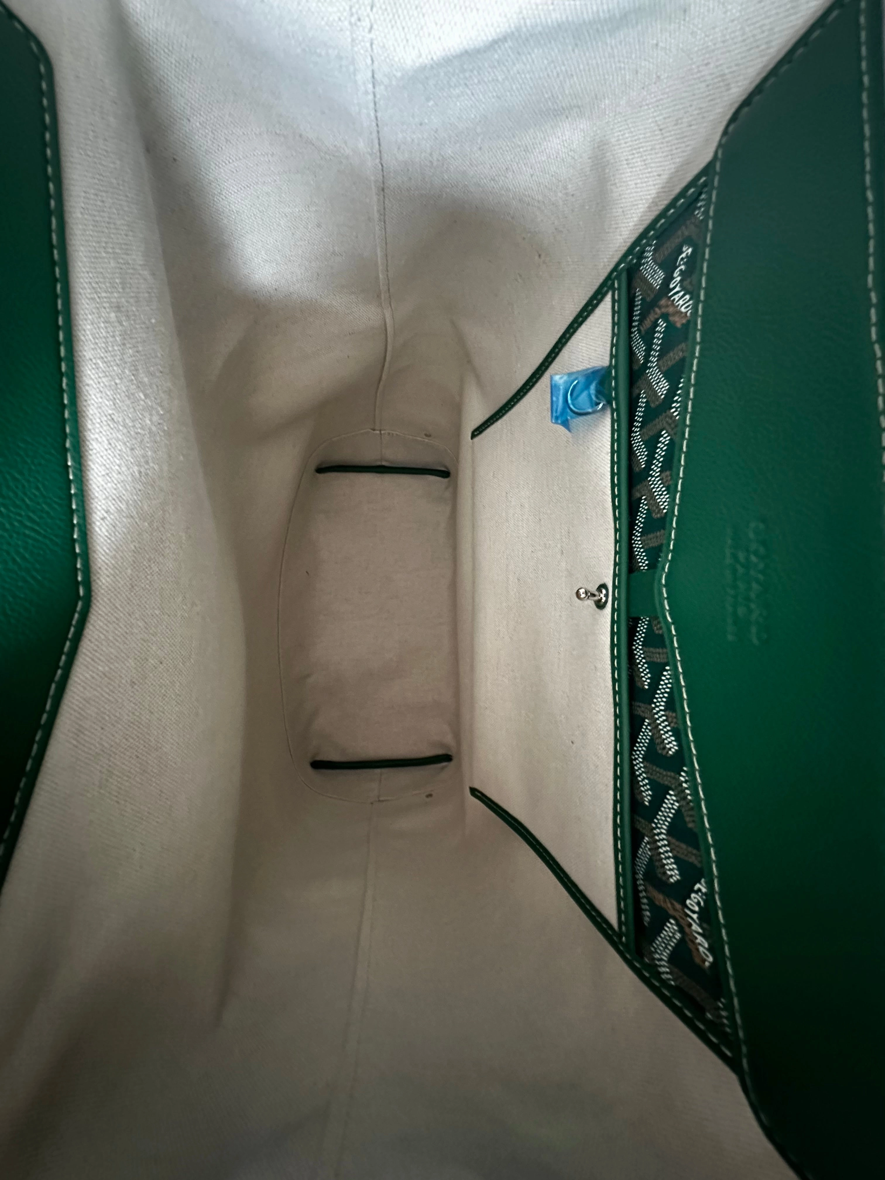 Goyard Green Cisalpin Backpack