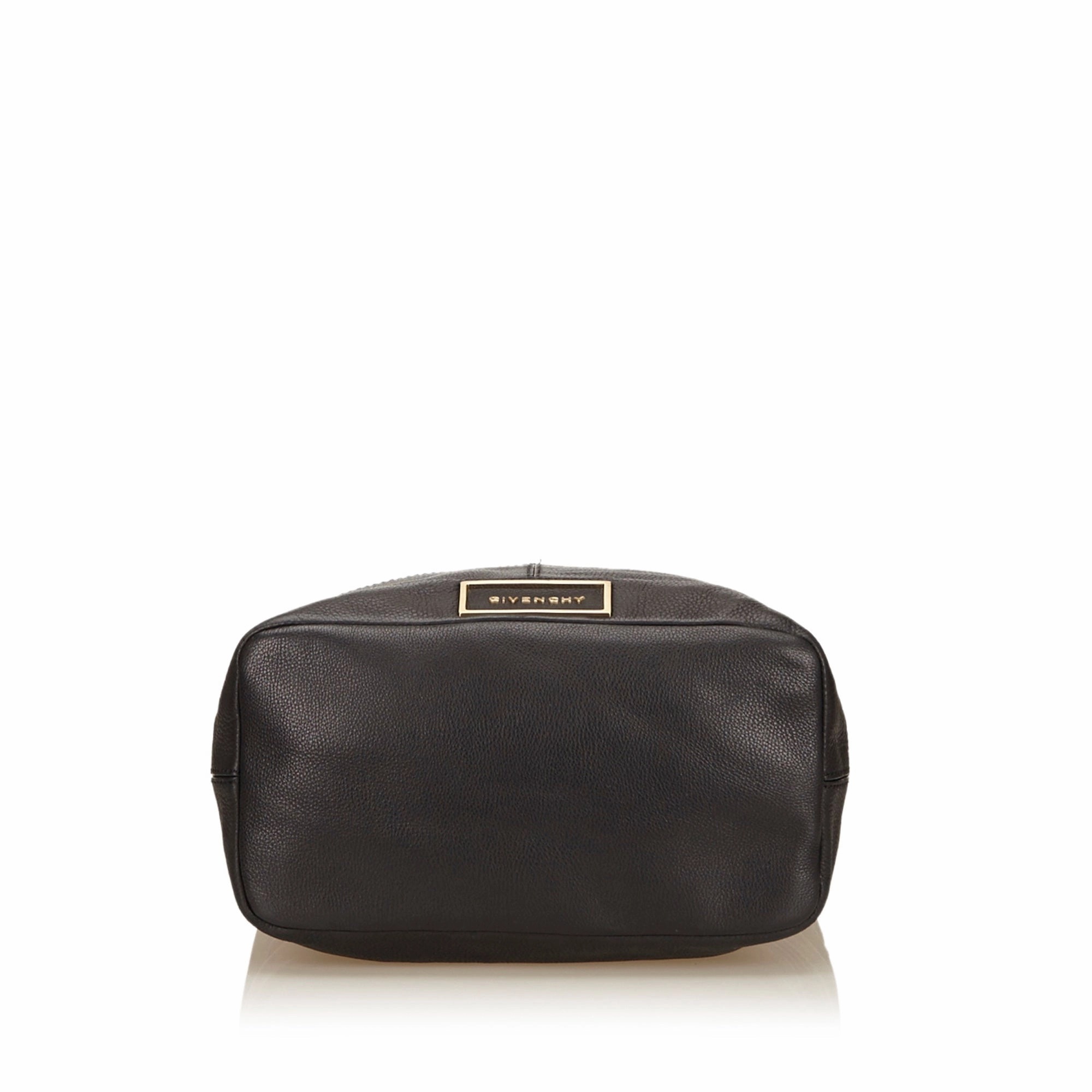 Grained Calf Leather Hobo Bag