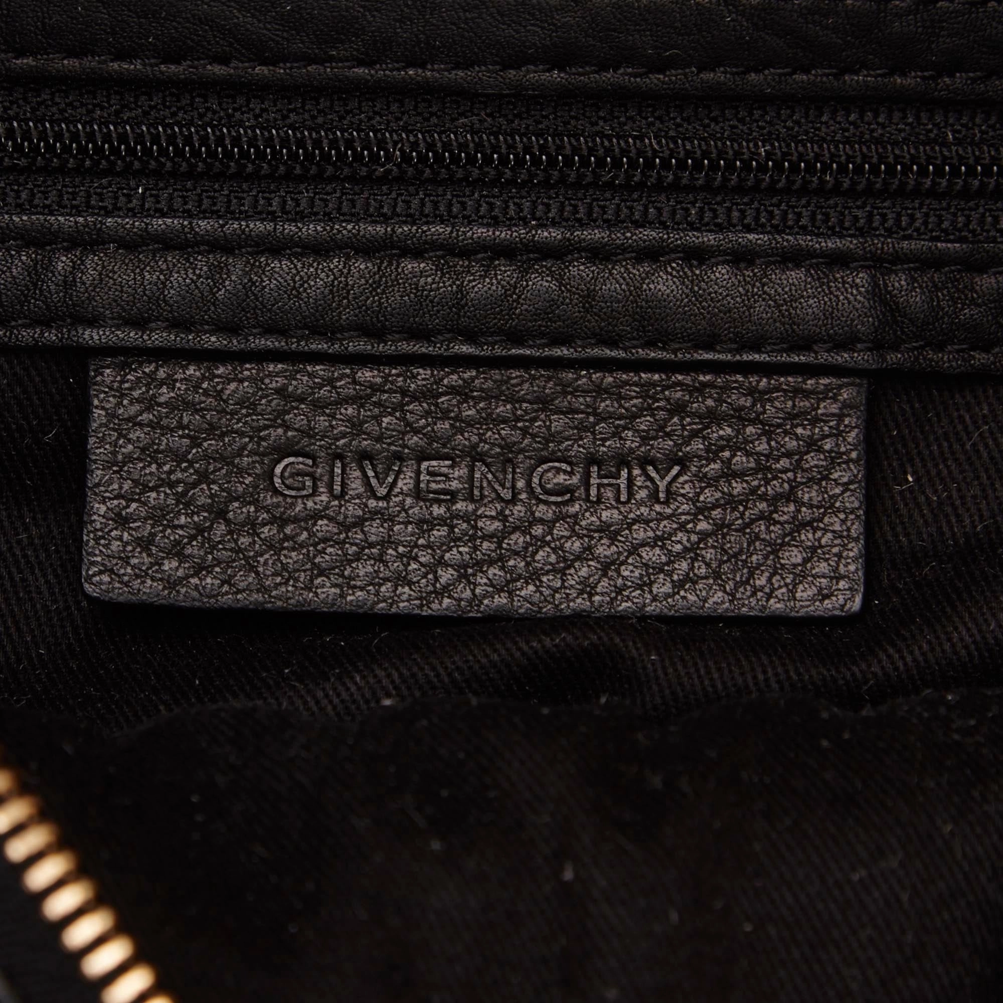 Grained Calf Leather Hobo Bag