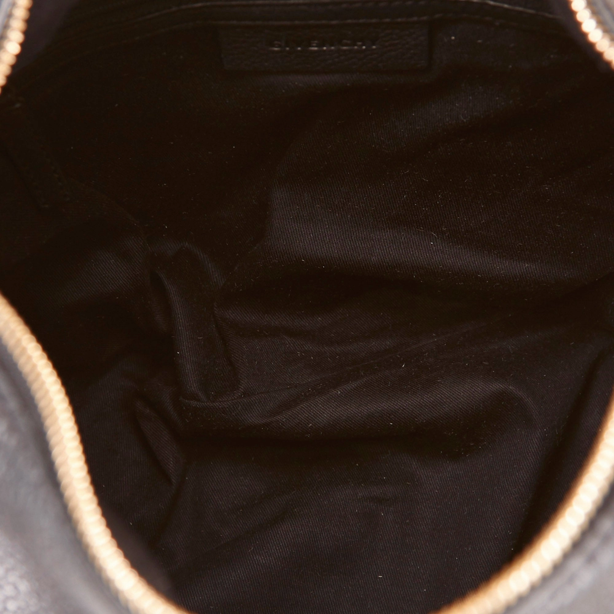 Grained Calf Leather Hobo Bag