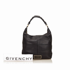 Grained Calf Leather Hobo Bag