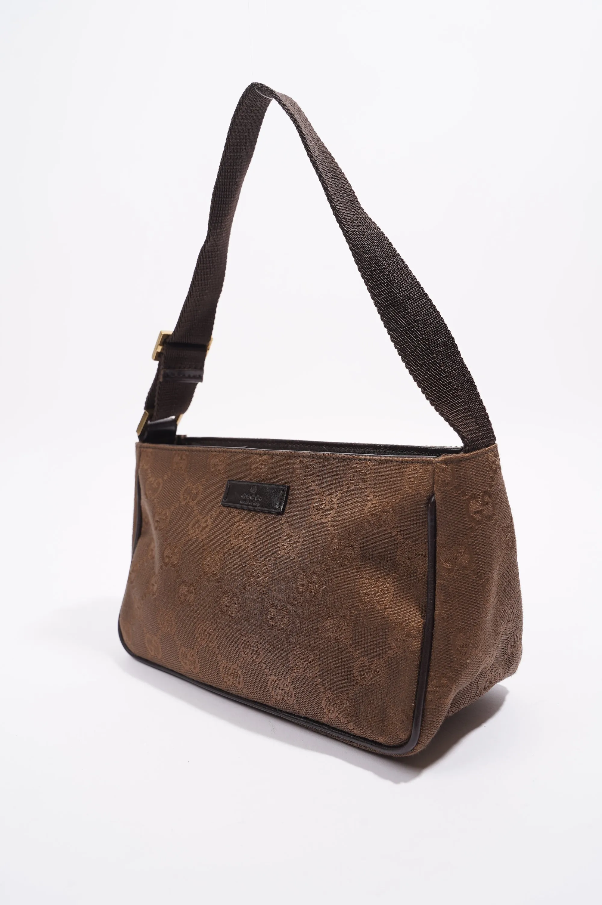 Gucci Shoulder Bag Brown Supreme Canvas Mini