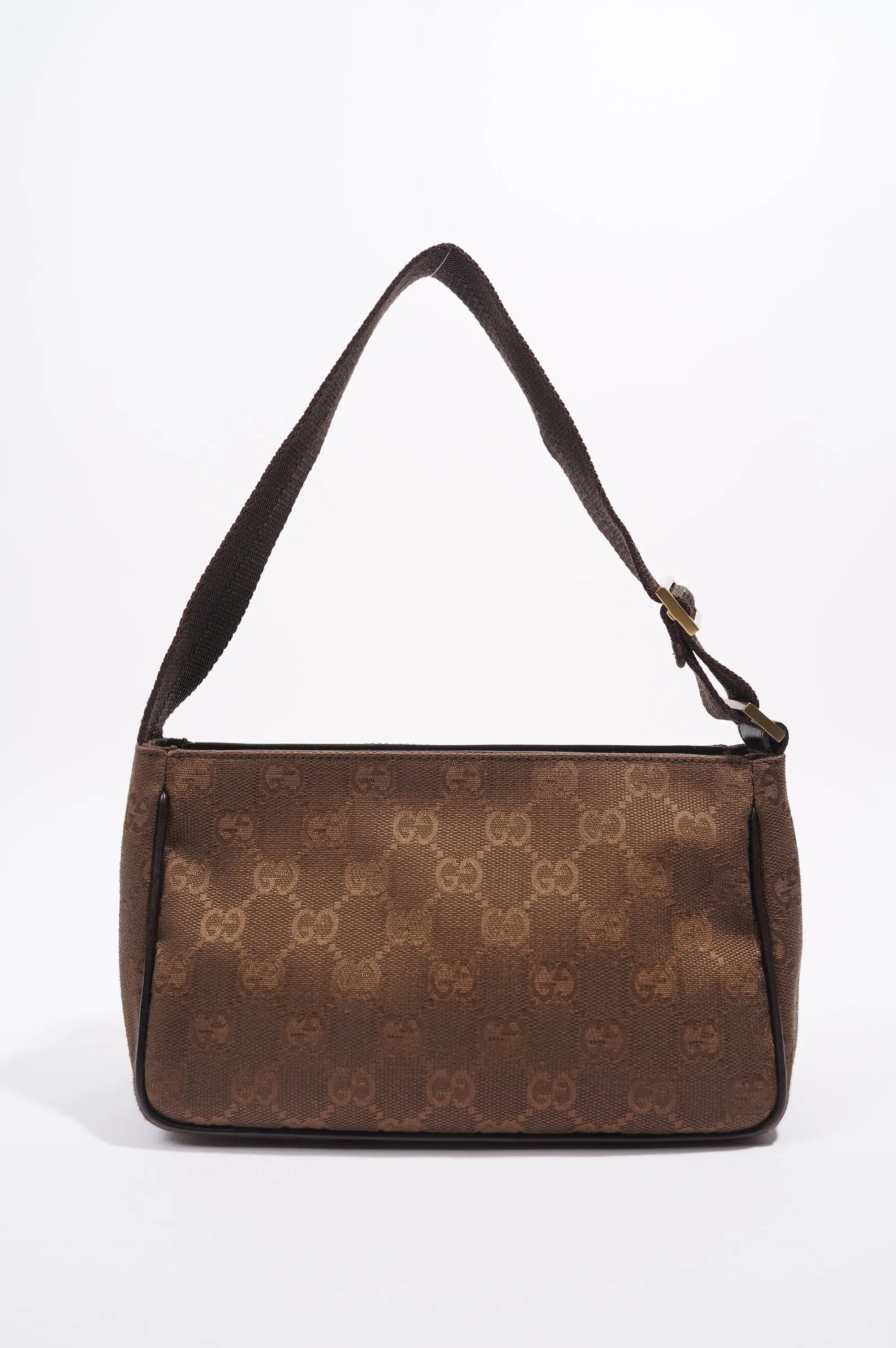Gucci Shoulder Bag Brown Supreme Canvas Mini