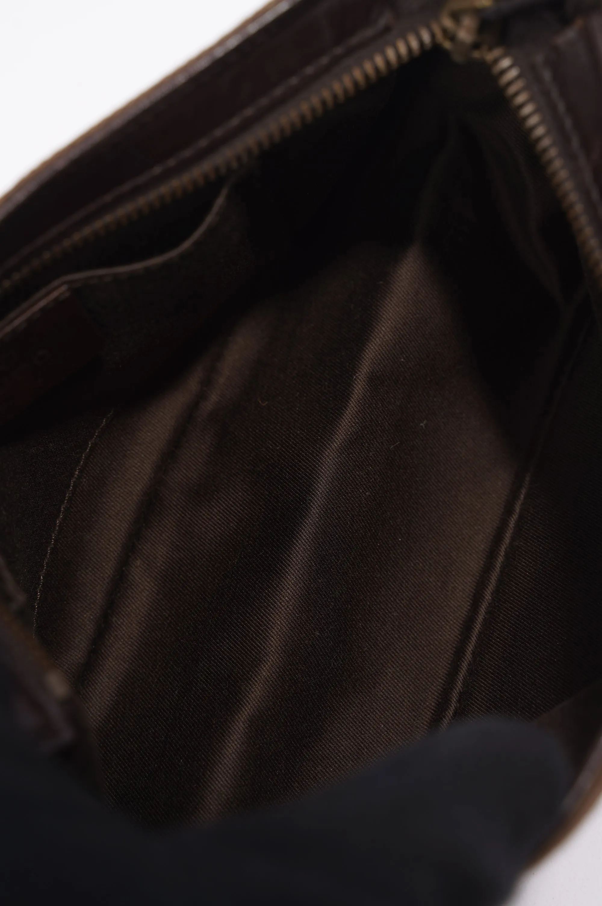 Gucci Shoulder Bag Brown Supreme Canvas Mini