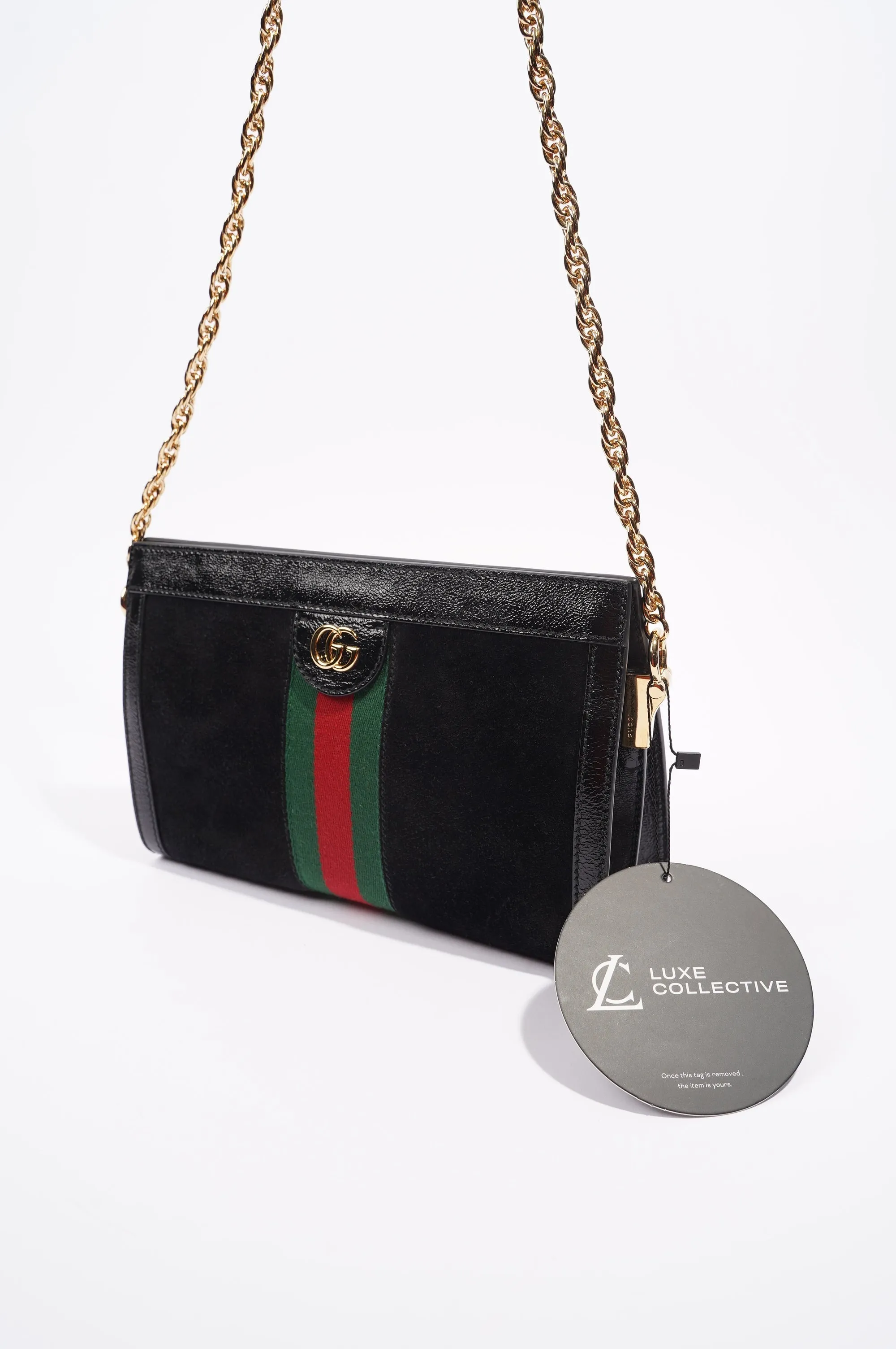 Gucci Womens Ophidia GG Small Shoulder Bag