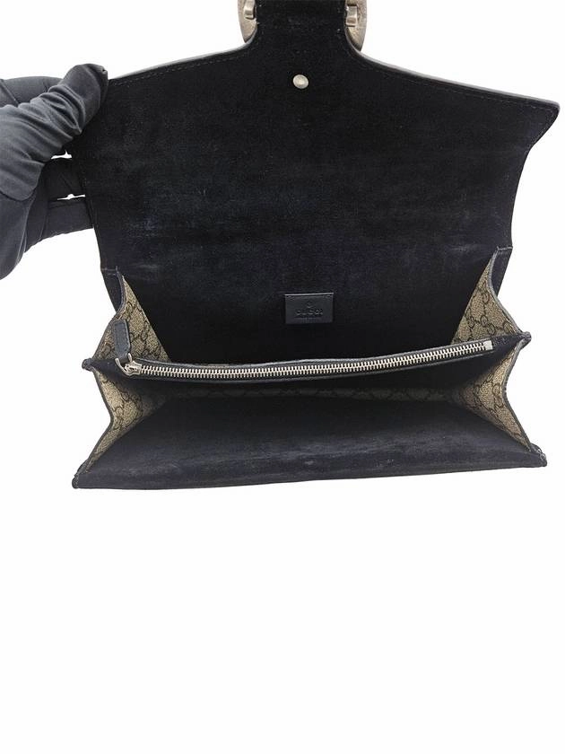 Gucci 400249 GG Supreme Canvas Dionysus Small Chain Shoulder Bag
