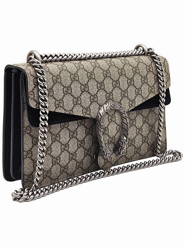 Gucci 400249 GG Supreme Canvas Dionysus Small Chain Shoulder Bag
