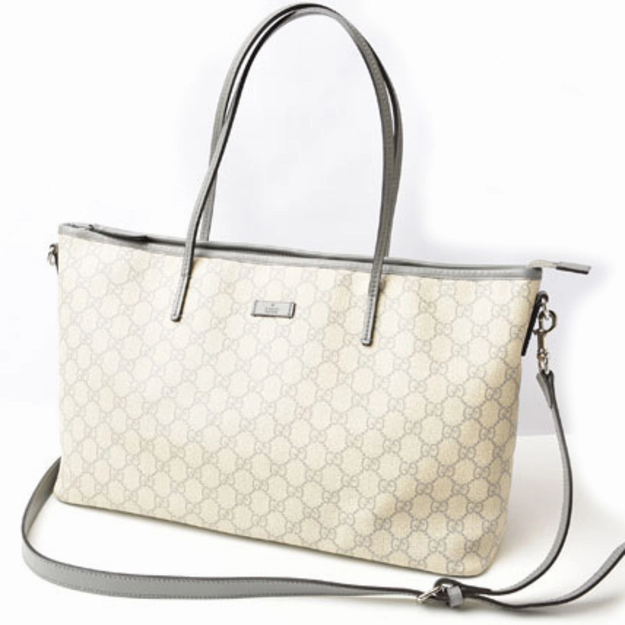 Gucci   Pvc Gg Supreme Shoulder Bag Tote Bag (Pre-Owned)