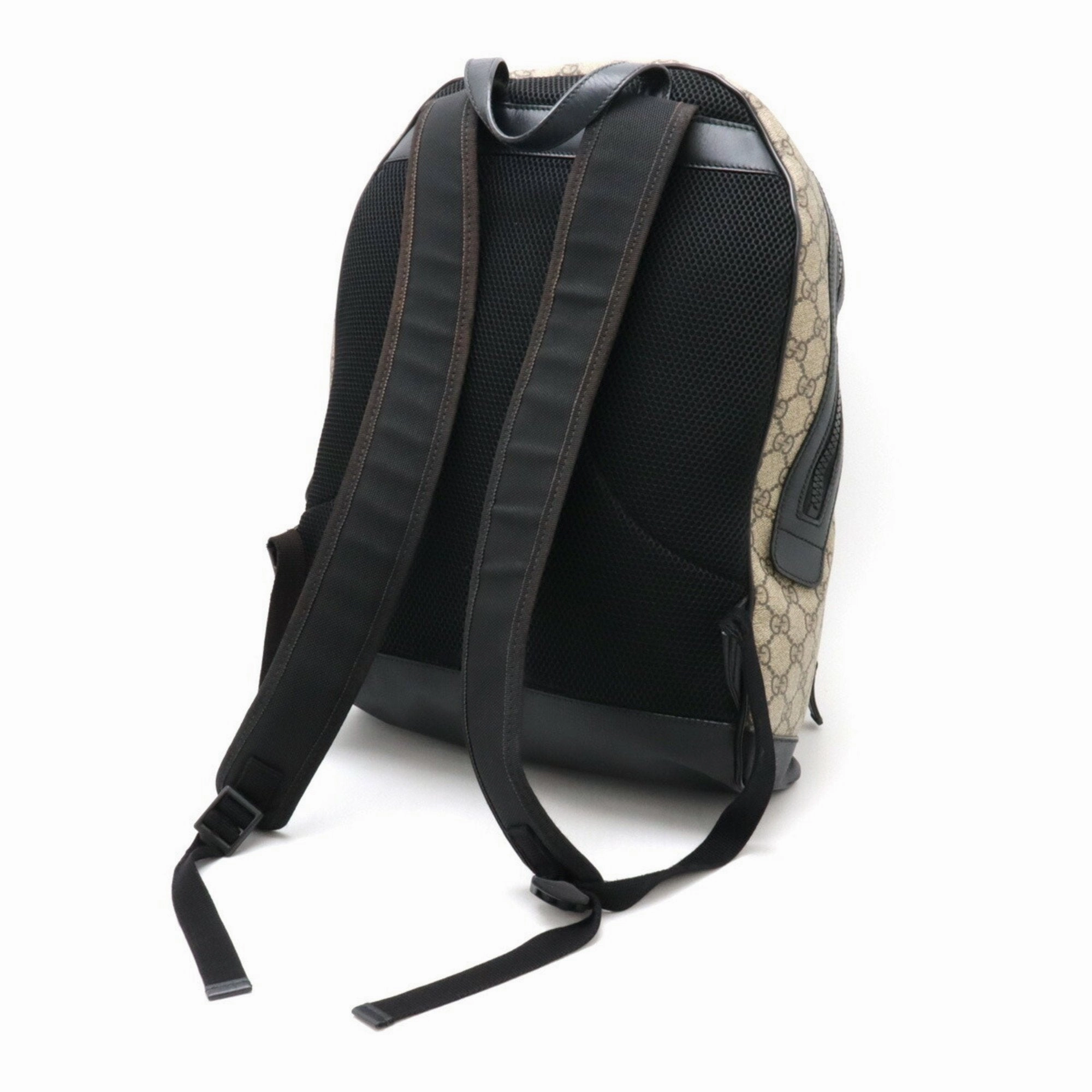 Gucci    Pvc Leather Backpack (Pre-Owned)