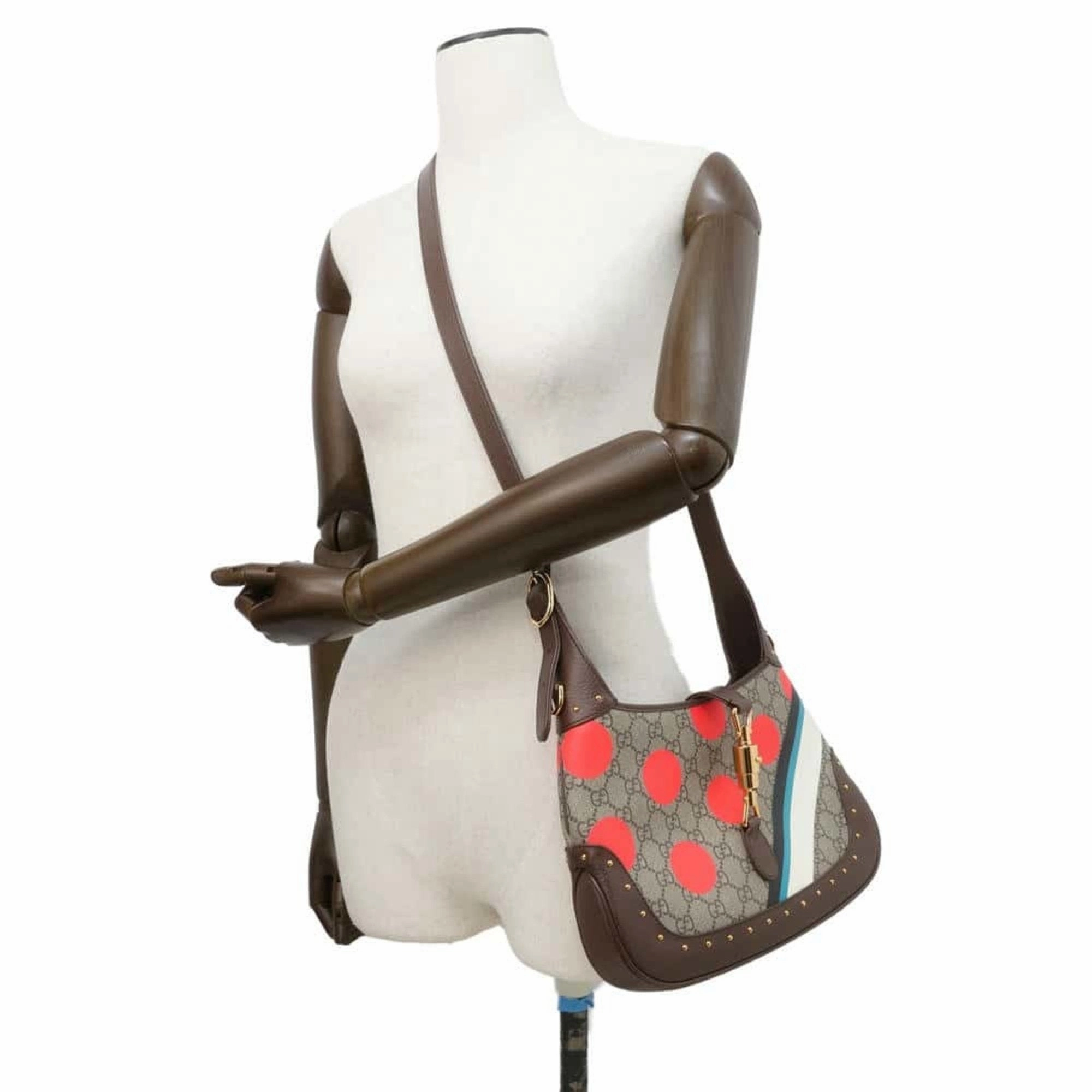 Gucci    Pvc Leather Shoulder Bag (Pre-Owned)