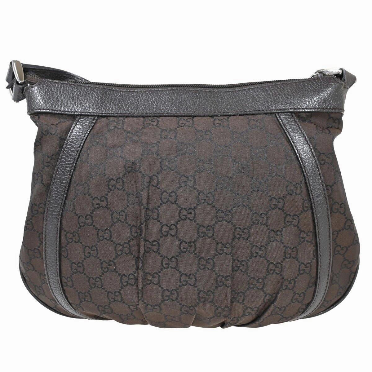 Gucci Abbey  Canvas Shoulder Bag ()