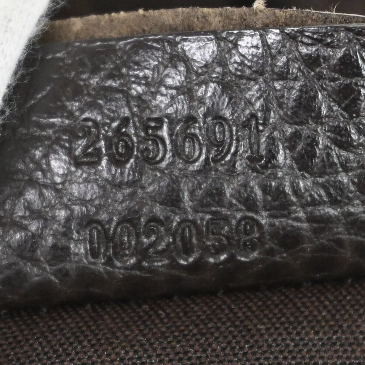 Gucci Abbey  Canvas Shoulder Bag ()
