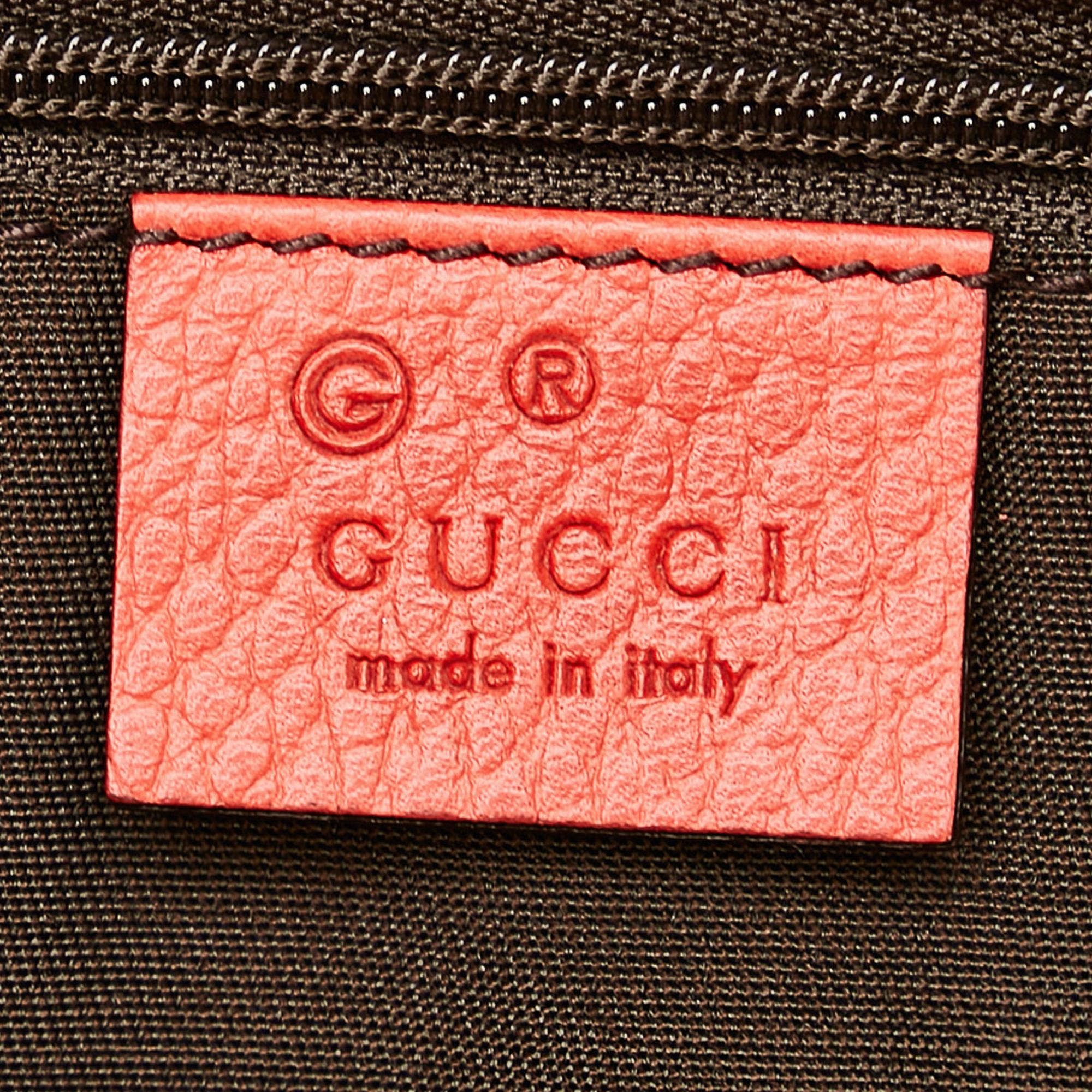Gucci Abbey D-Ring Leather Shoulder Bag (SHG-31832)
