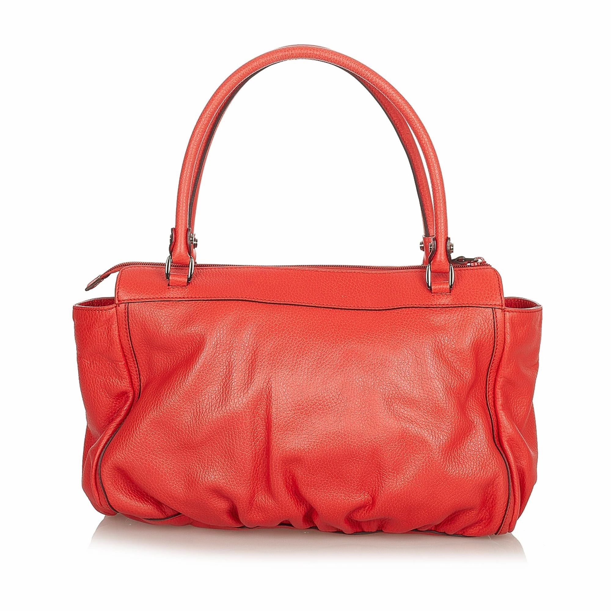 Gucci Abbey D-Ring Leather Shoulder Bag (SHG-31832)
