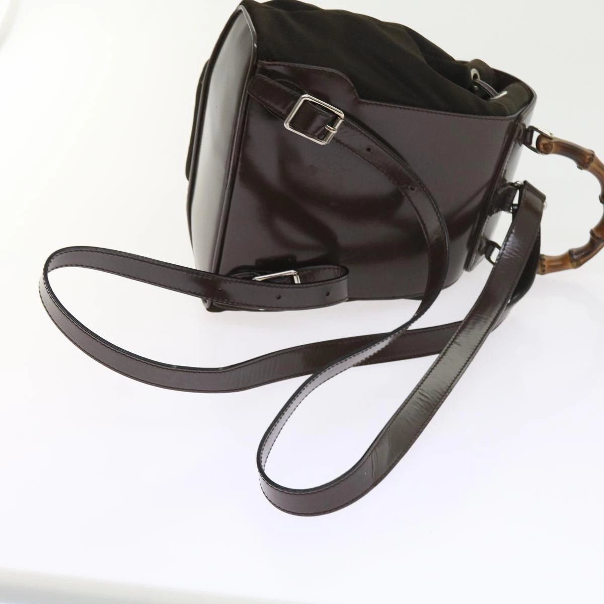 GUCCI Bamboo Backpack Canvas Brown 003 1998 0030  ep1946