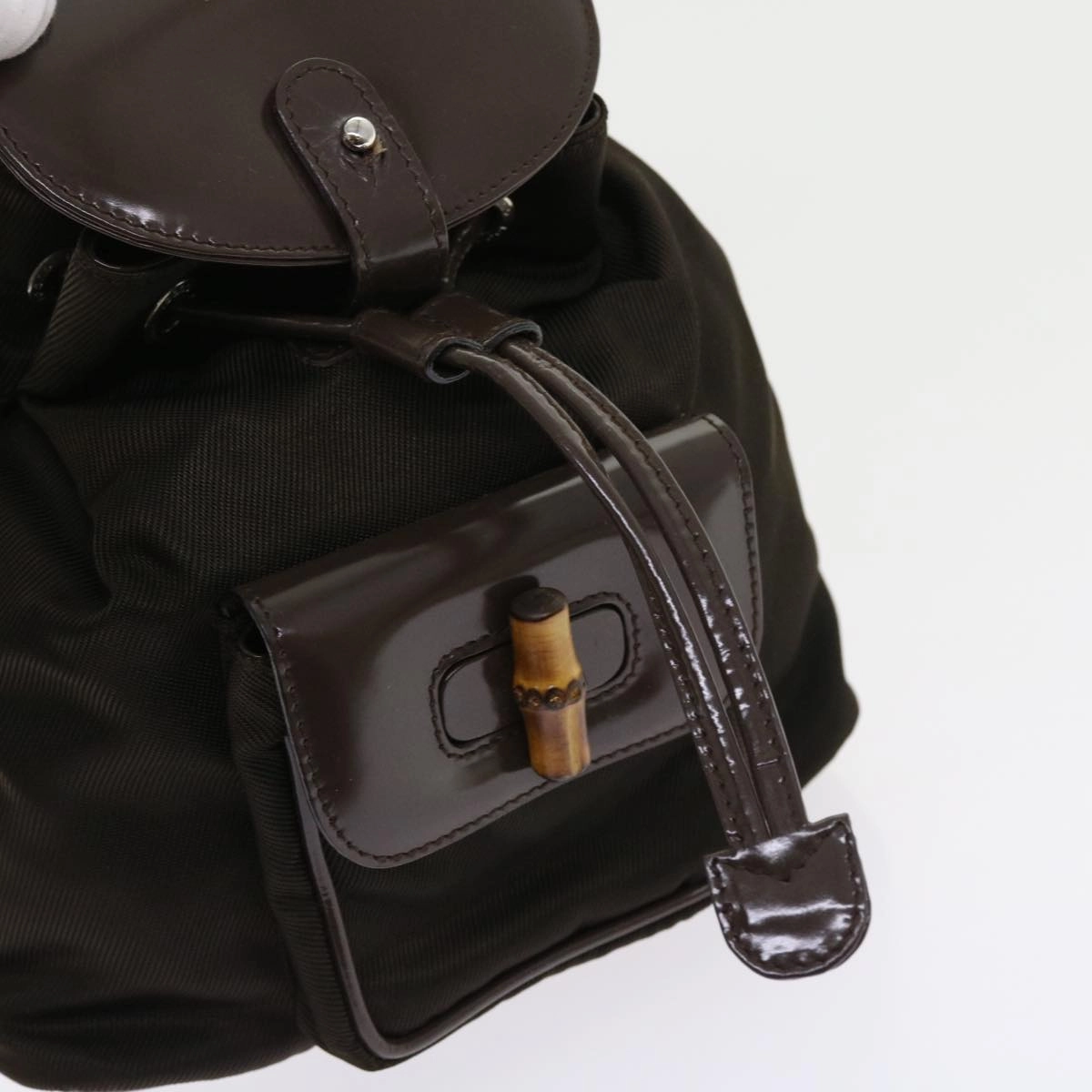 GUCCI Bamboo Backpack Canvas Brown 003 1998 0030  ep1946
