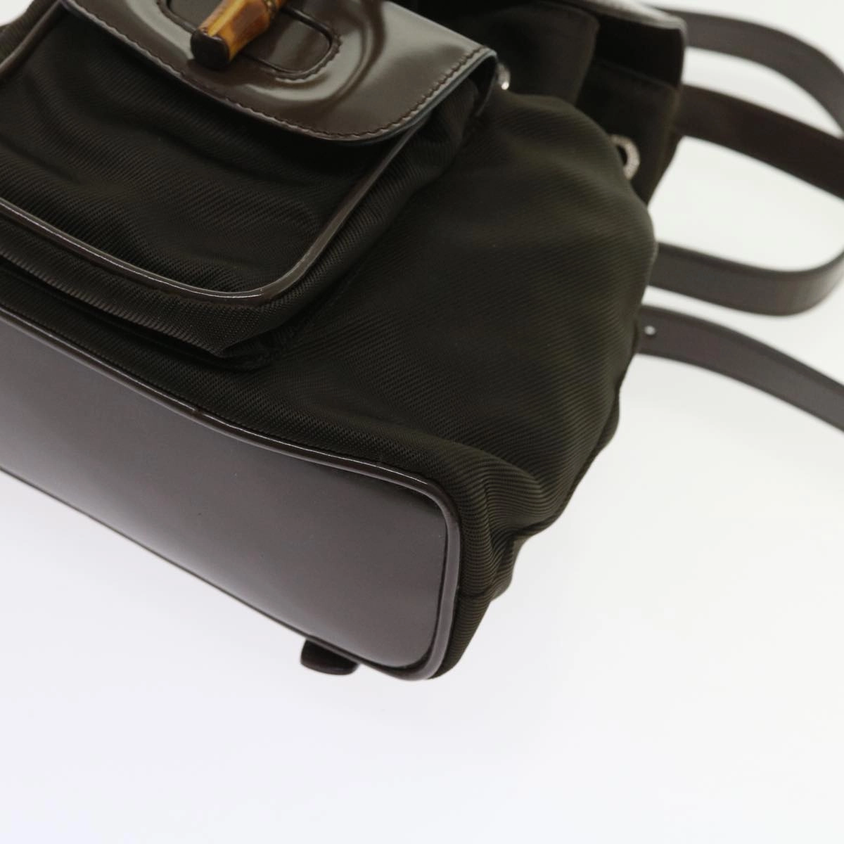GUCCI Bamboo Backpack Canvas Brown 003 1998 0030  ep1946