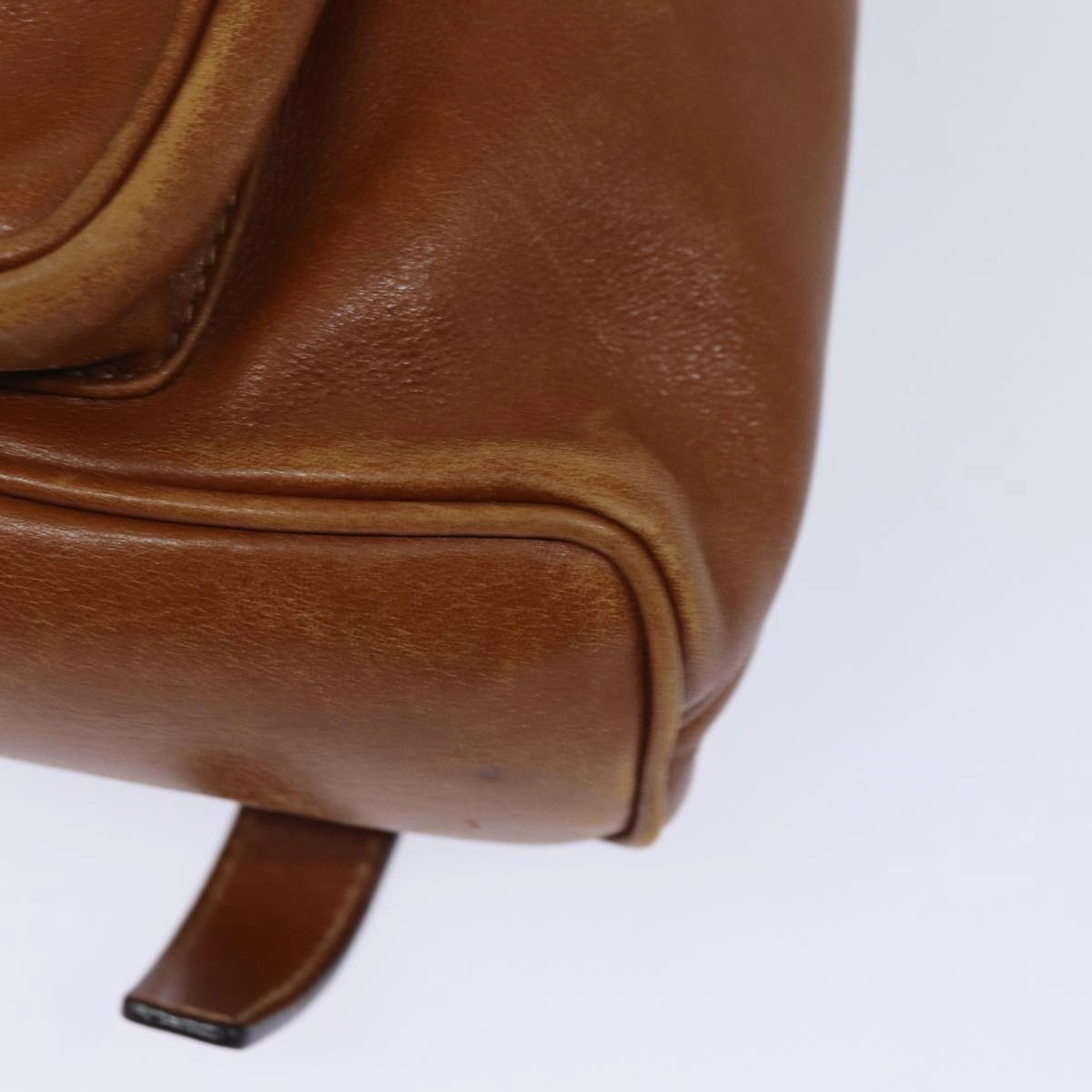 GUCCI Bamboo Backpack Leather Brown 003 1705 0030  80071