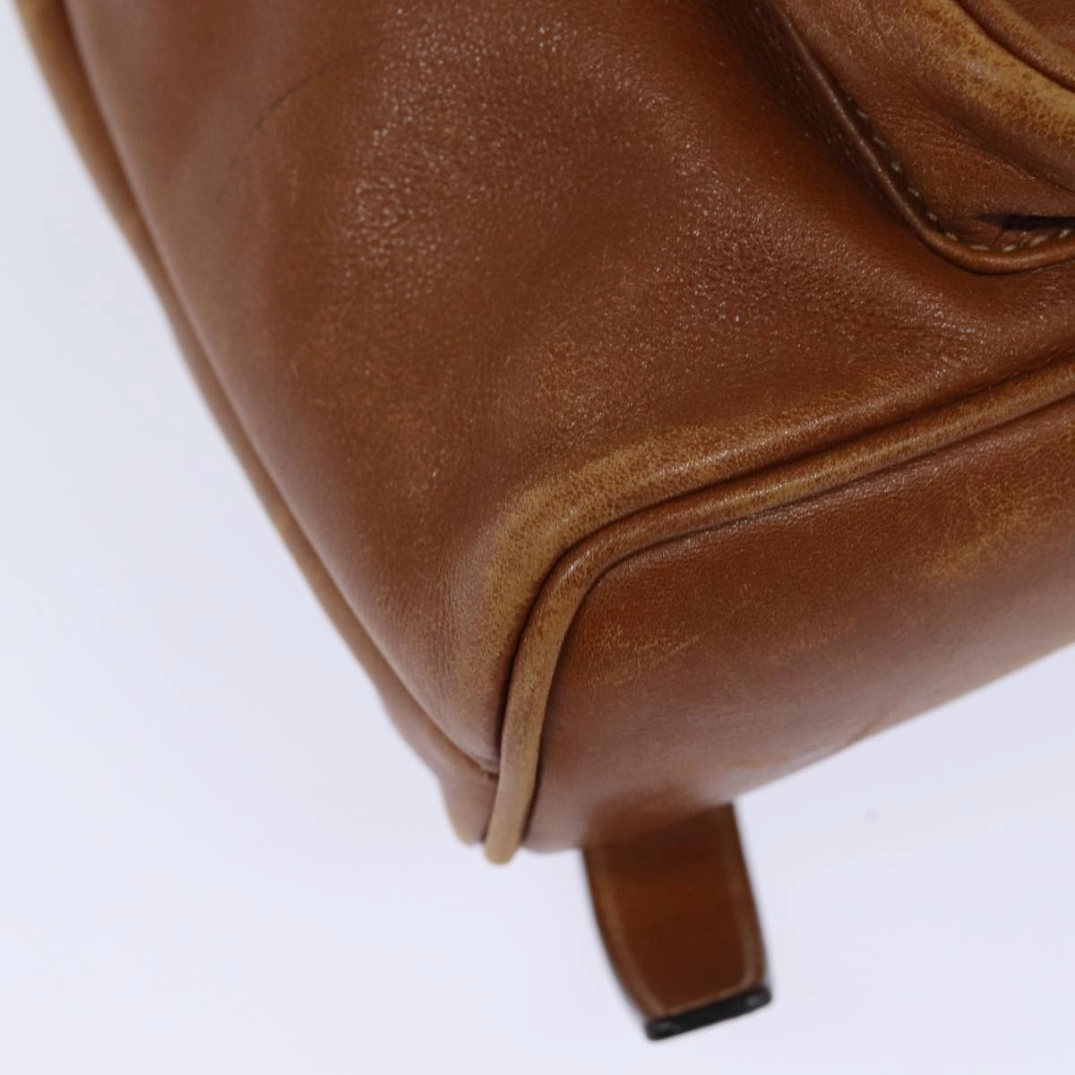 GUCCI Bamboo Backpack Leather Brown 003 1705 0030  80071