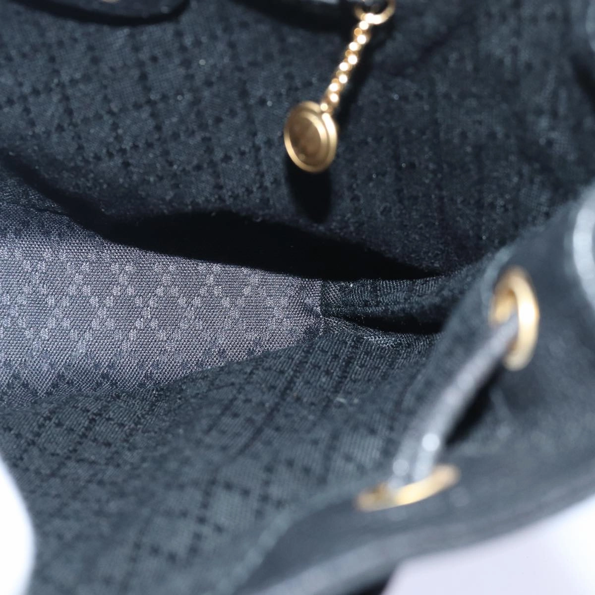 GUCCI Bamboo Backpack Suede Black 003 1956 0030  13819