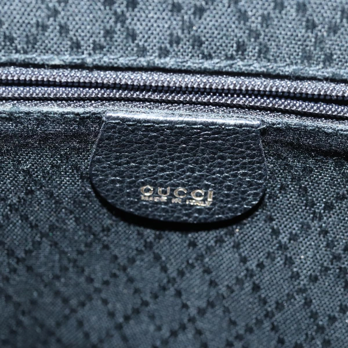 GUCCI Bamboo Backpack Suede Black 003 1956 0030  13819