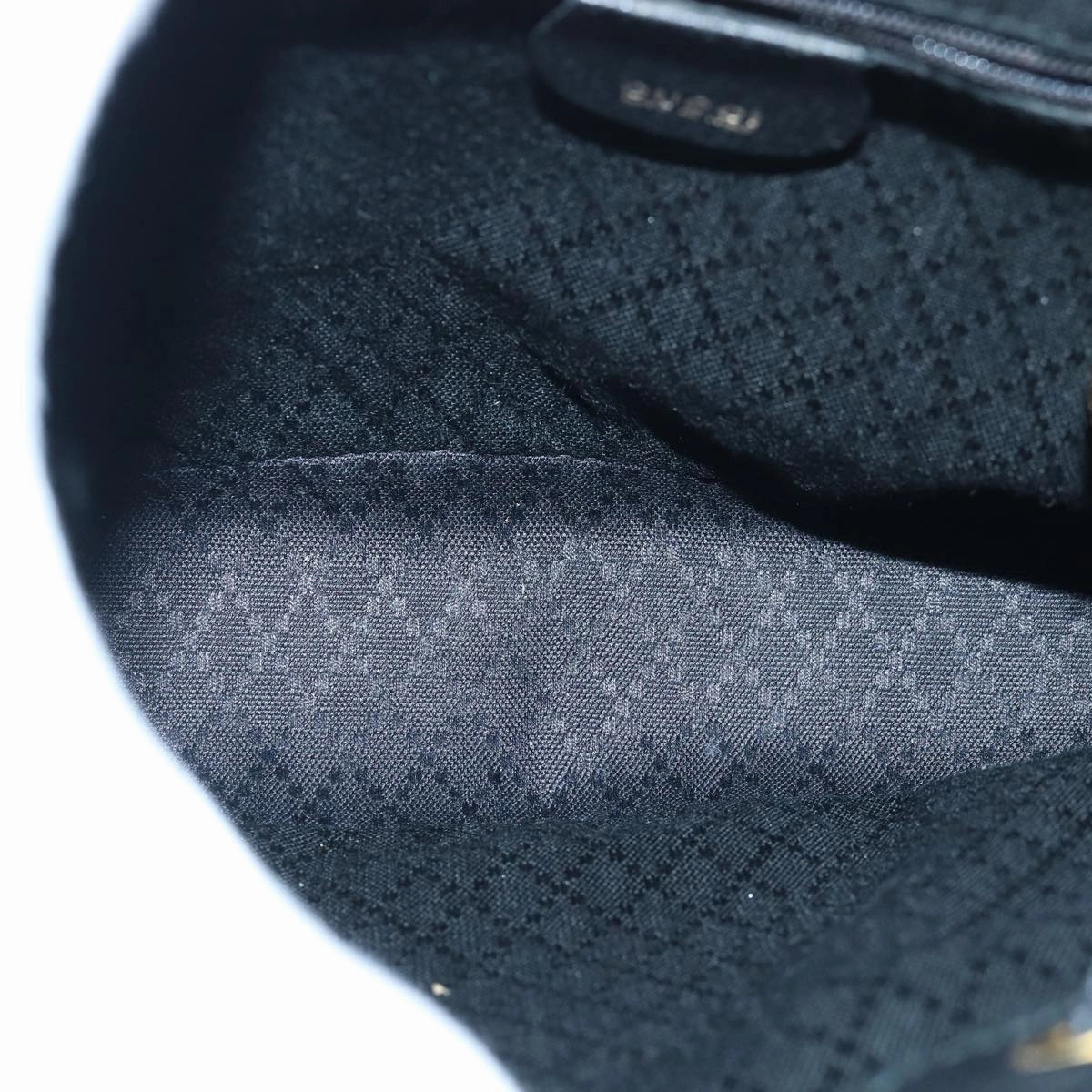 GUCCI Bamboo Backpack Suede Black 003 1956 0030  13819