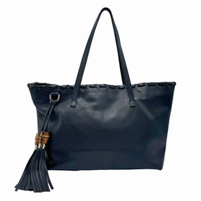 Gucci Bamboo  Leather Shoulder Bag ()