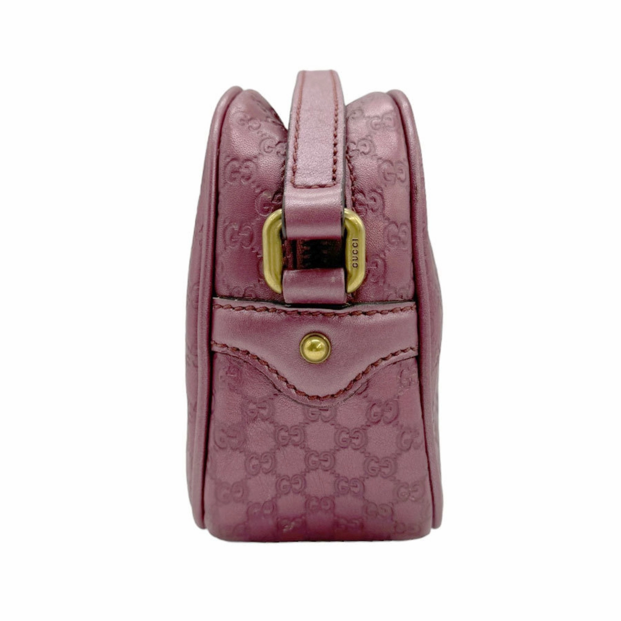 Gucci Bamboo  Leather Shoulder Bag ()