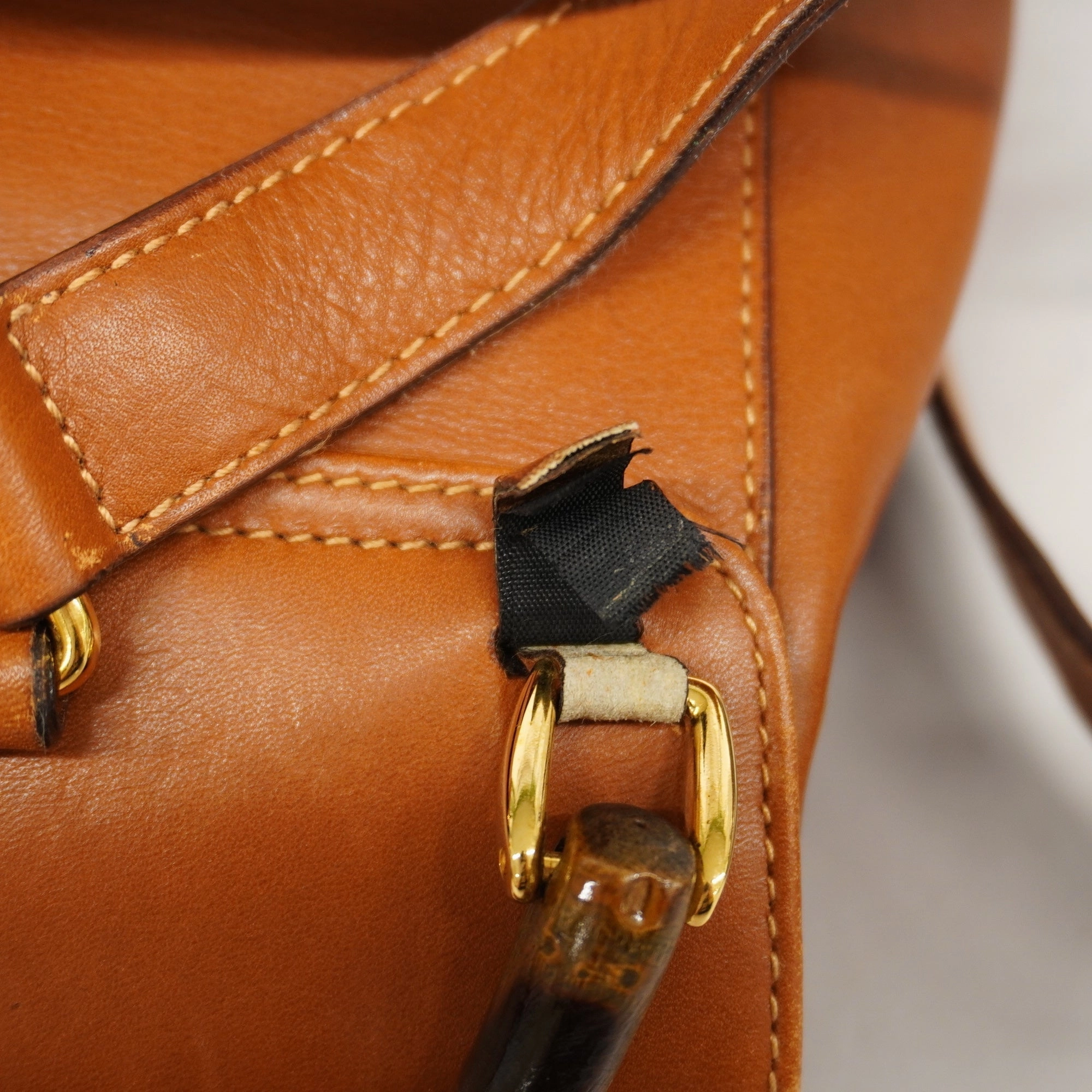 Gucci  Bamboo Rucksack 003 2058 0030 Undefined,Leather Backpack Brown