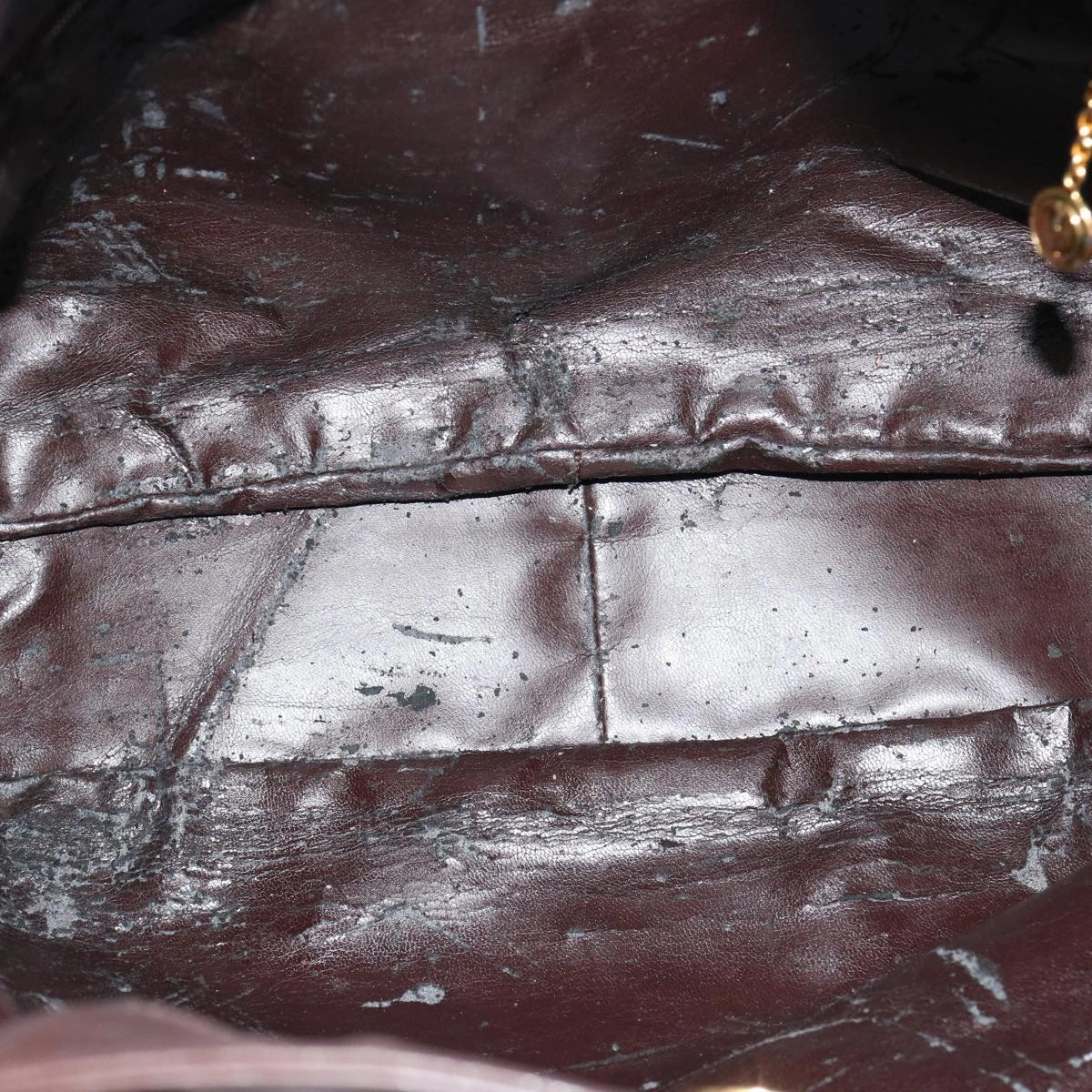GUCCI Bamboo Shoulder Bag Leather 2way Brown 001 1677 002058  75959