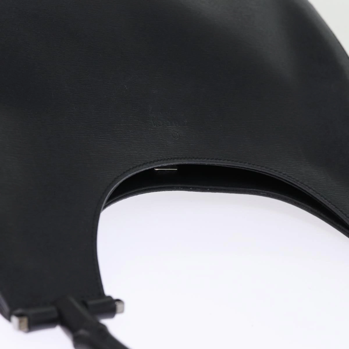 GUCCI Bamboo Shoulder Bag Leather Black 001 3739 3444  ep4344