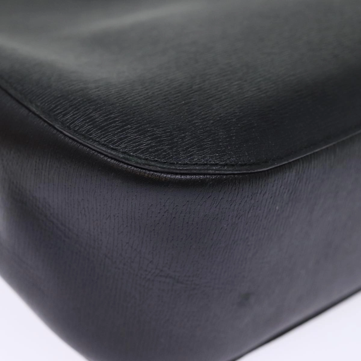 GUCCI Bamboo Shoulder Bag Leather Black 001 3739 3444  ep4344