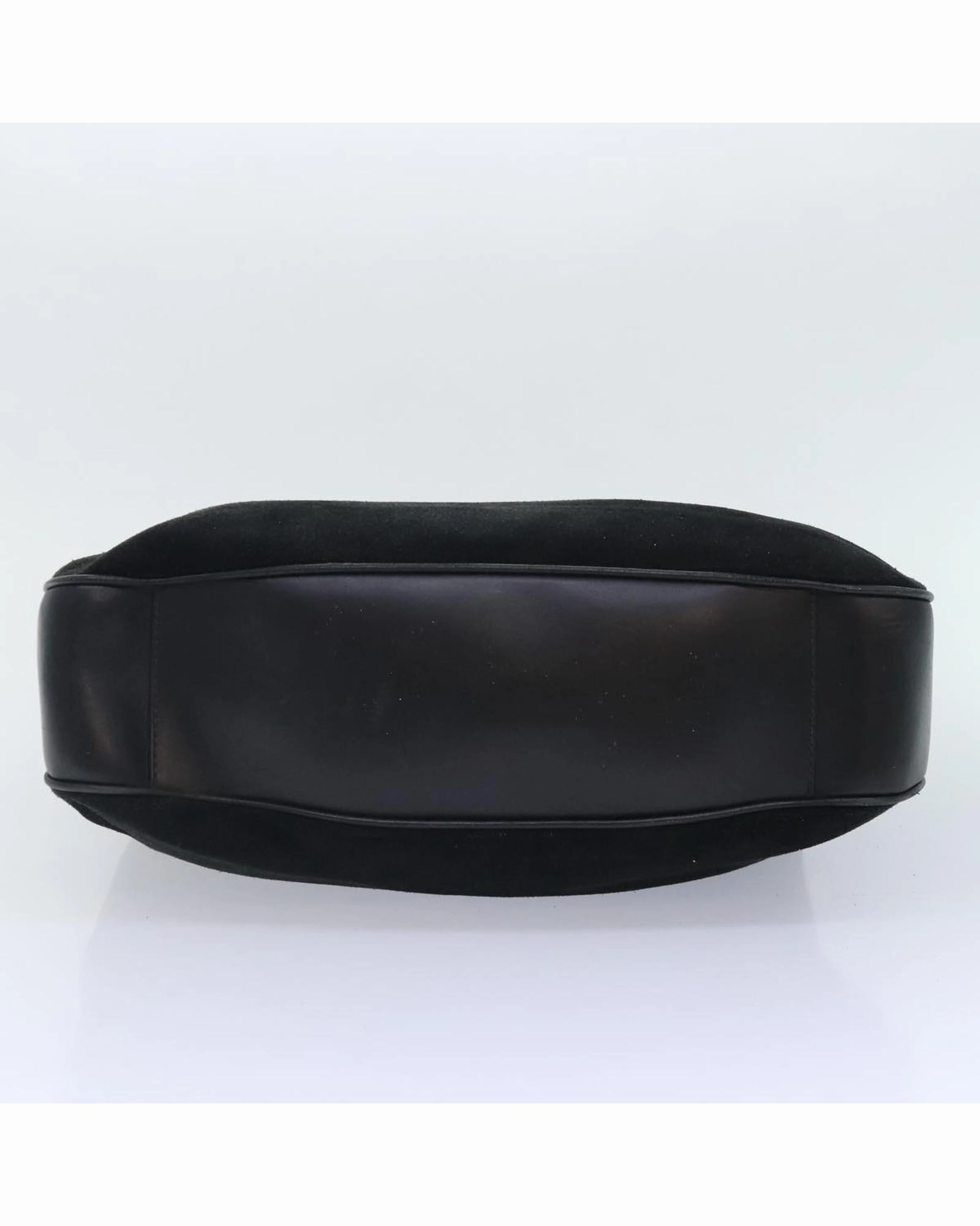 Gucci Bamboo Suede Shoulder Bag