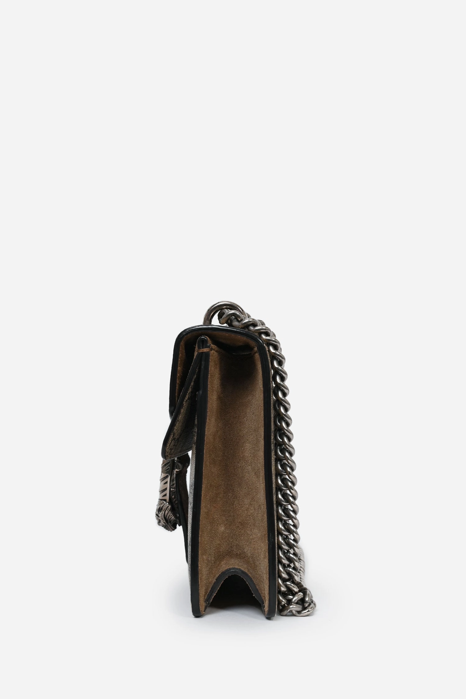 Gucci Beige Coated Canvas Dionysus Shoulder Bag