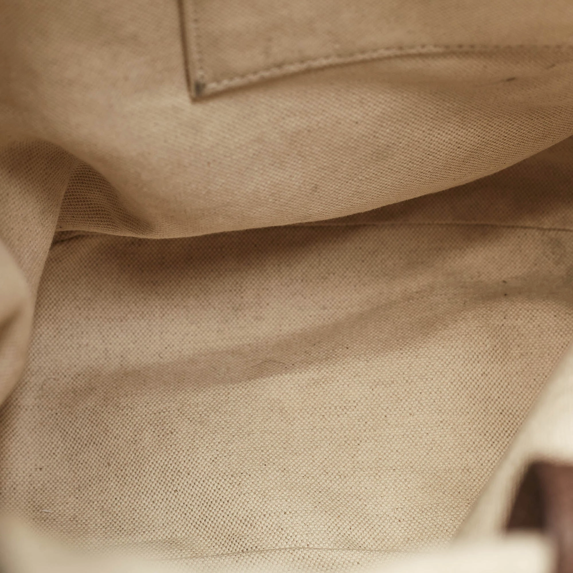 Gucci Beige Gg Supreme Canvas Web Soft Backpack