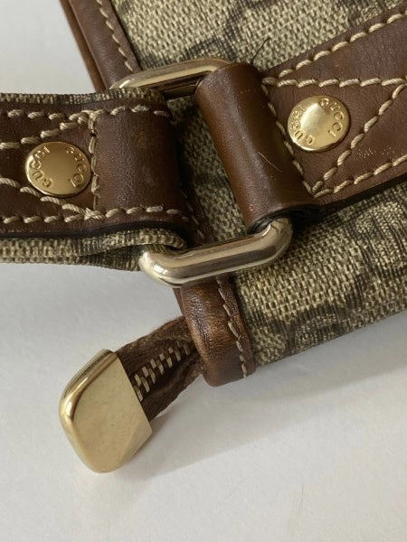 Gucci Bicolor GG Messenger Crossbody Bag