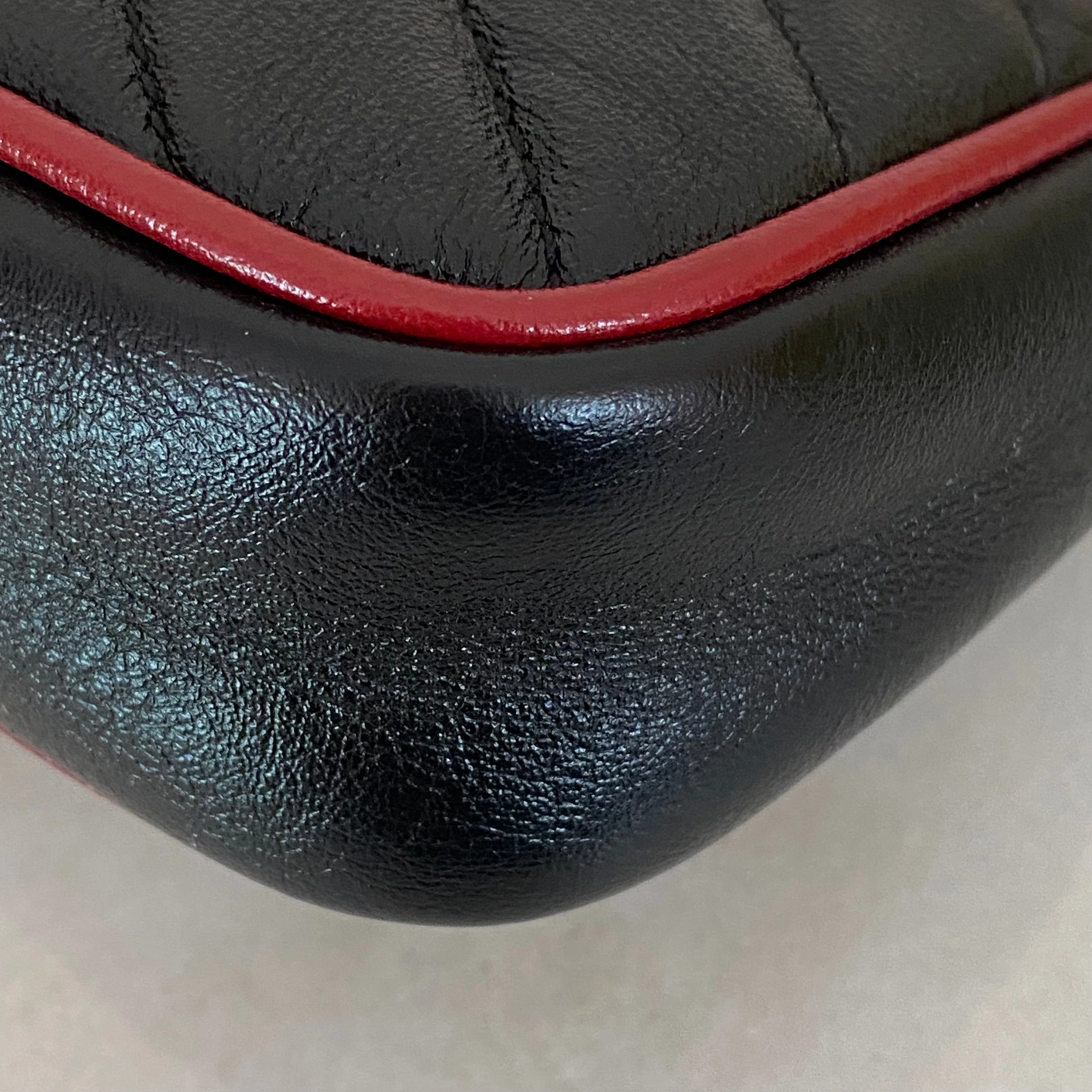 Gucci Bicolor Marmont GG Super Mini Crossbody Bag