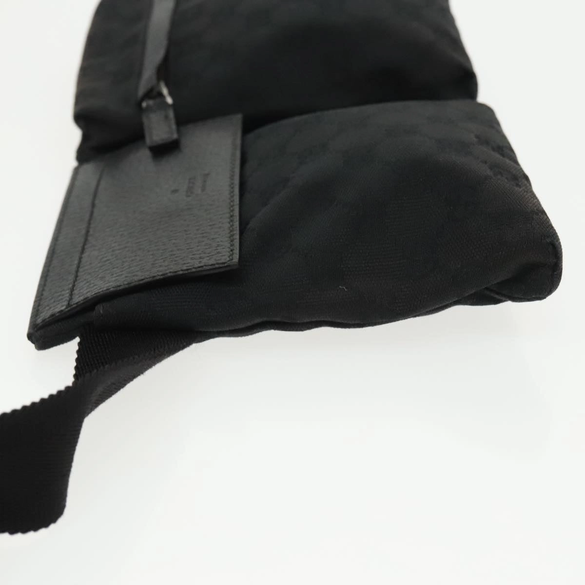 Gucci Black Canvas Shoulder Bag ()