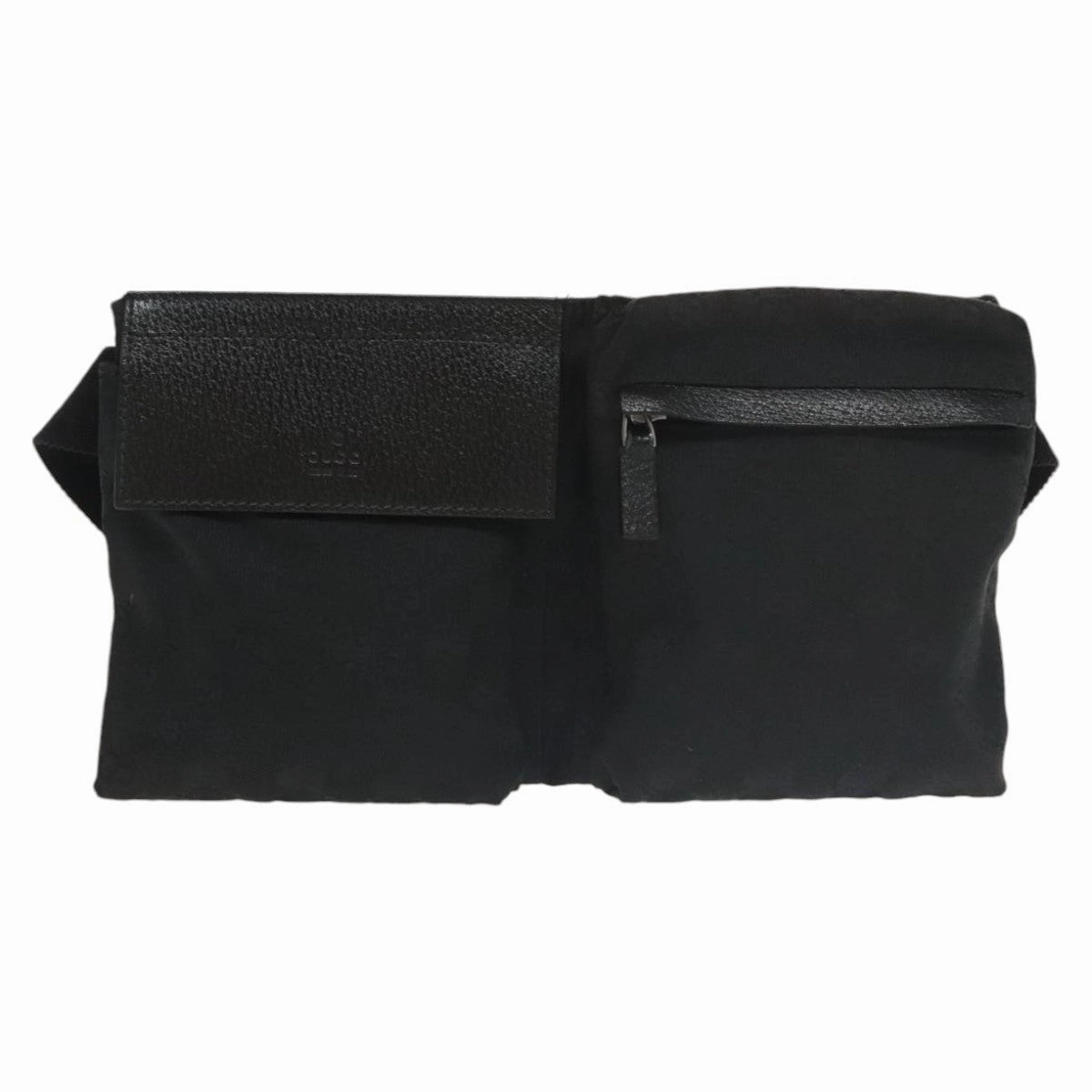 Gucci Black Canvas Shoulder Bag ()