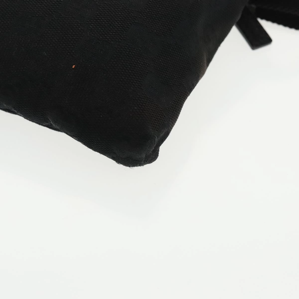 Gucci Black Canvas Shoulder Bag ()