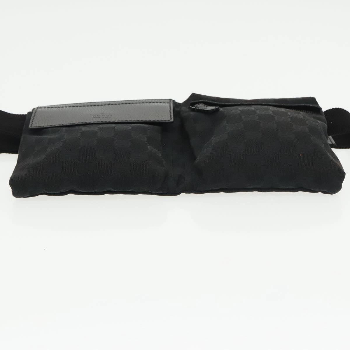 Gucci Black Canvas Shoulder Bag ()