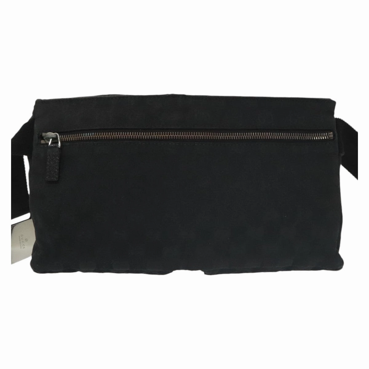 Gucci Black Canvas Shoulder Bag ()