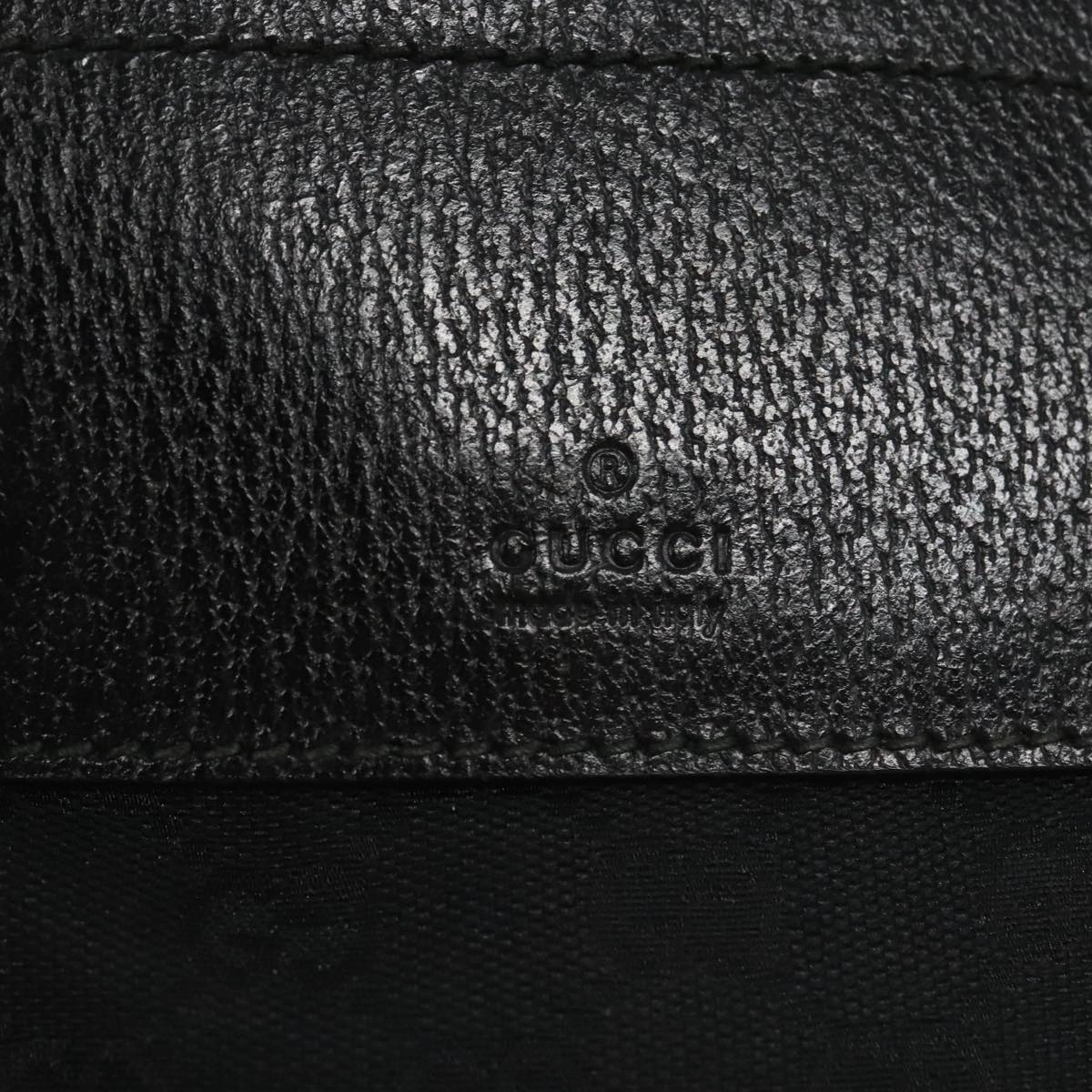 Gucci Black Canvas Shoulder Bag ()
