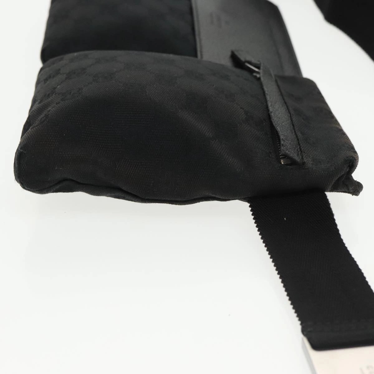 Gucci Black Canvas Shoulder Bag ()