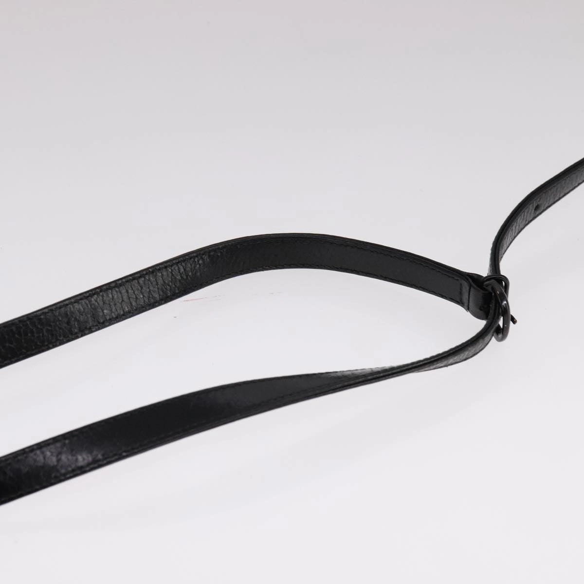 Gucci Black Leather Shoulder Bag ()