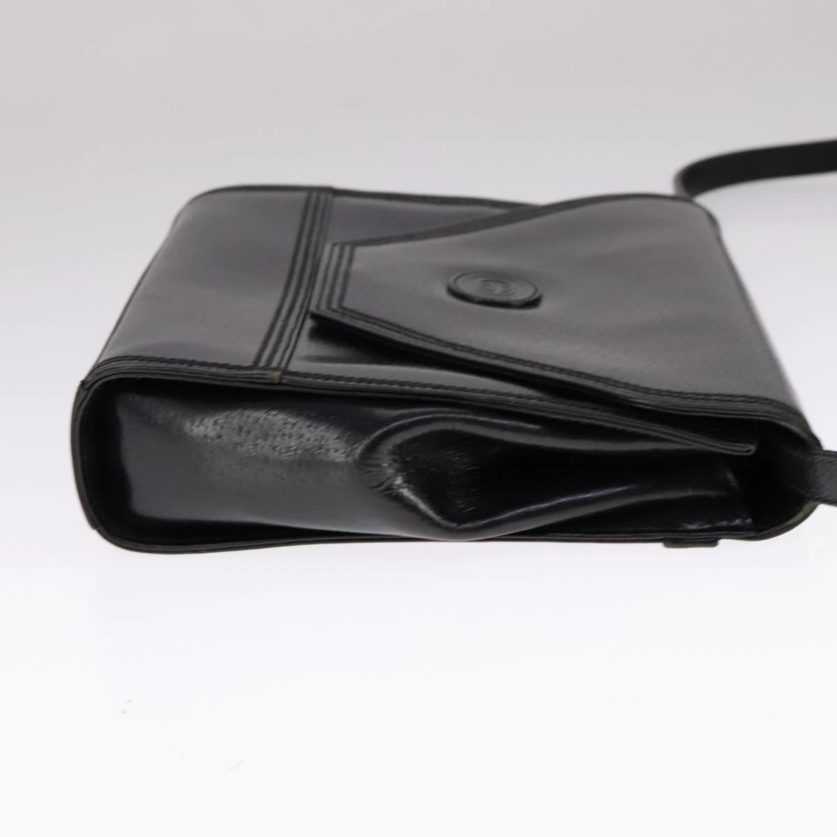 Gucci Black Leather Shoulder Bag ()