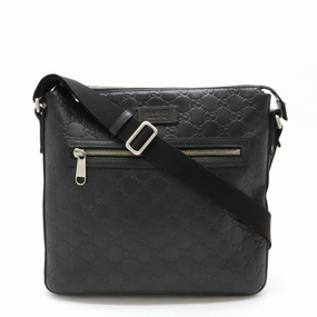 Gucci Black Leather Shoulder Bag ()