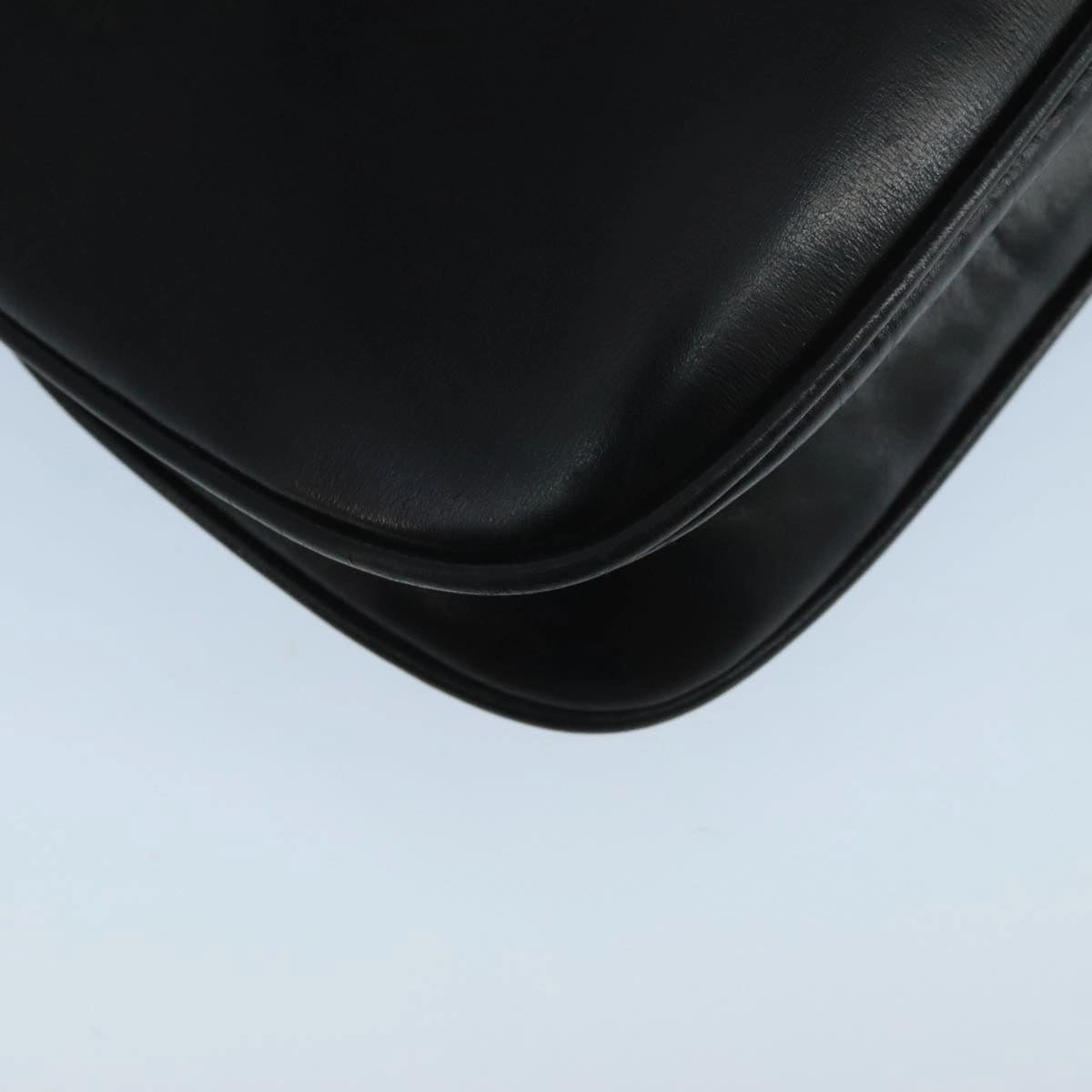 Gucci Black Leather Shoulder Bag ()