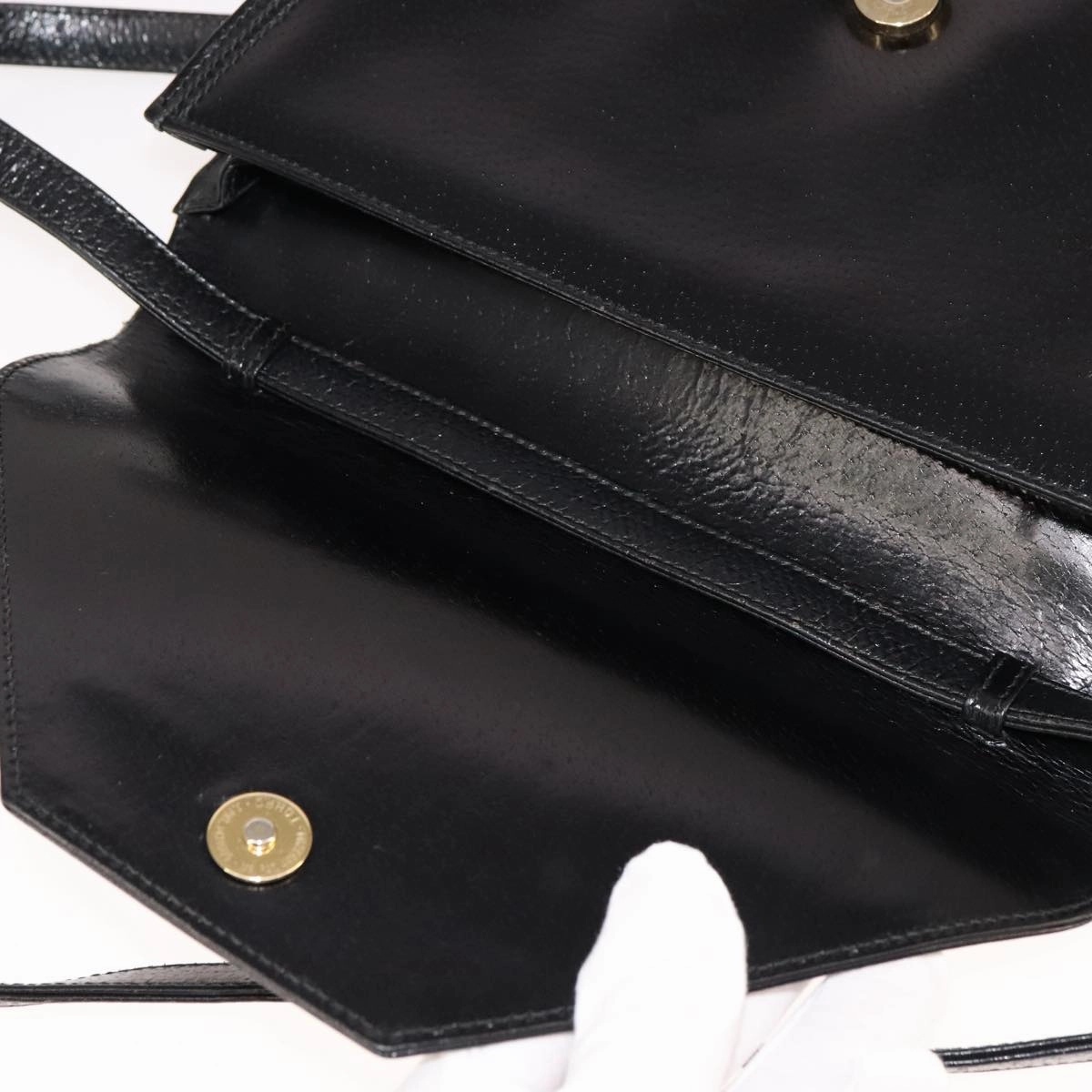 Gucci Black Leather Shoulder Bag ()