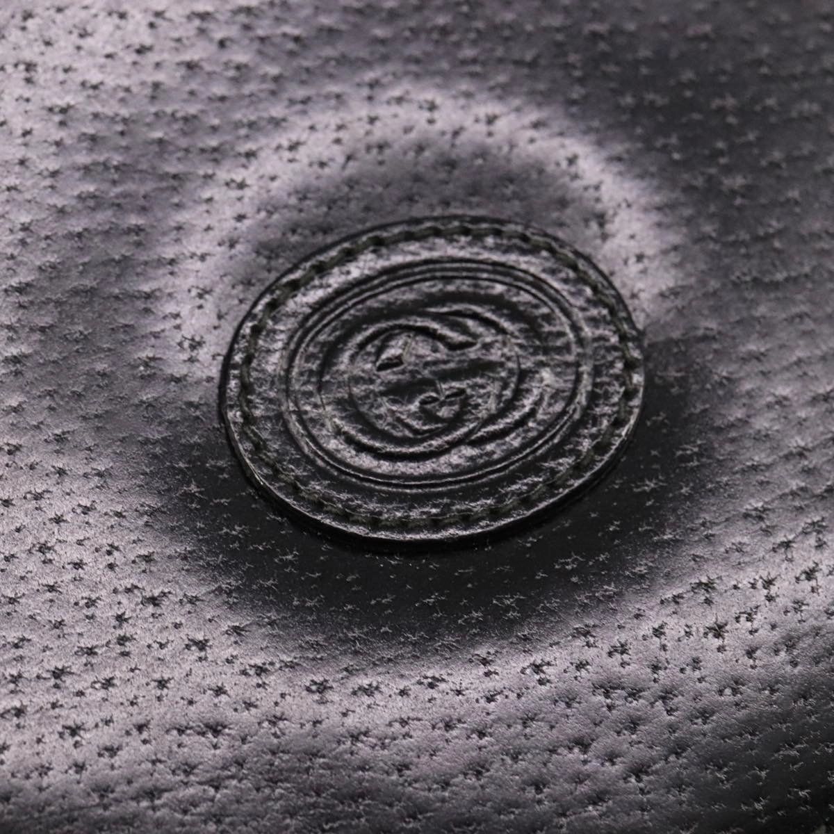 Gucci Black Leather Shoulder Bag ()